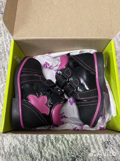 Ботинки на байке детские 21 размер