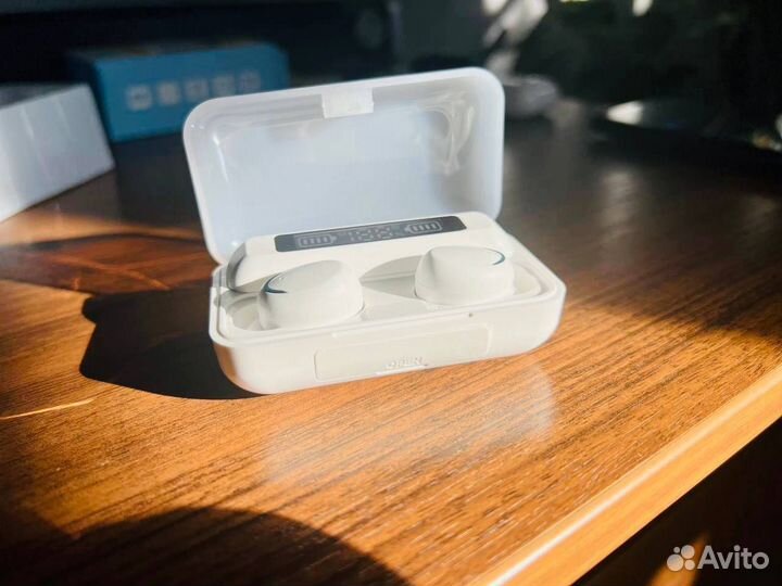 Беспроводные наушники TWS - snow