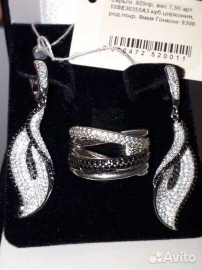 Коллекция серебряных украшений 925