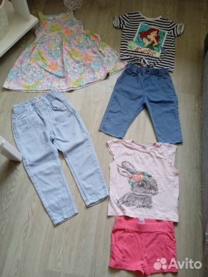 Вещи пакетом на девочку