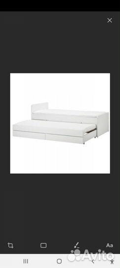 Кровать IKEA слэкт