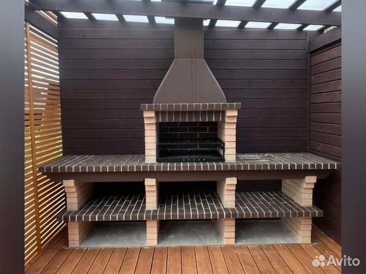 Модульная печь / Гриль мангал барбекю / В подарок