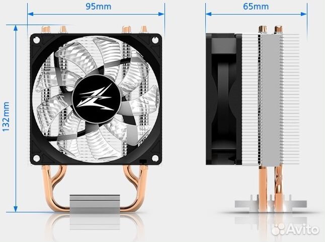 Кулер для процессора Zalman cnps4X RGB