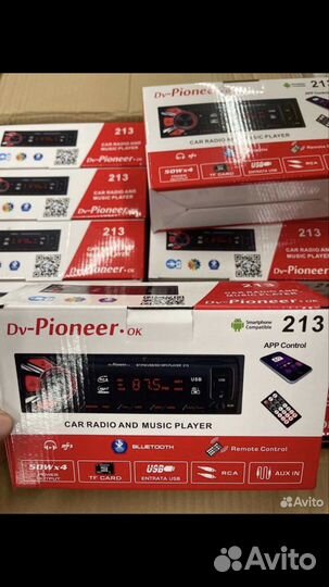 Магнитола 1 din pioneer