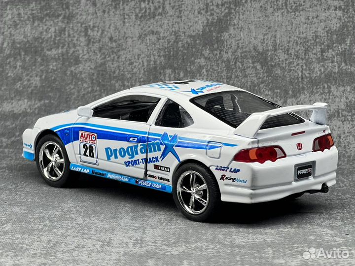 Моделька honda integra 1/34 kinsmart