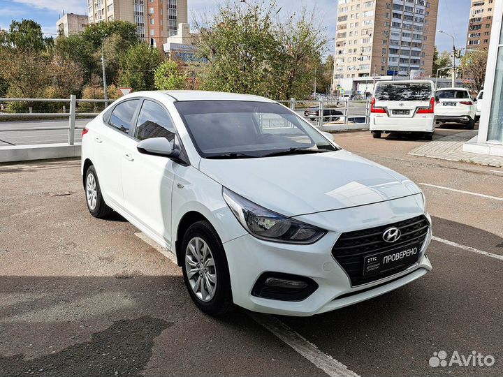 Hyundai Solaris 1.6 AT, 2017, 168 580 км