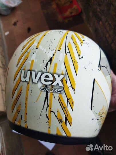 Шлем для мотокросса uvex