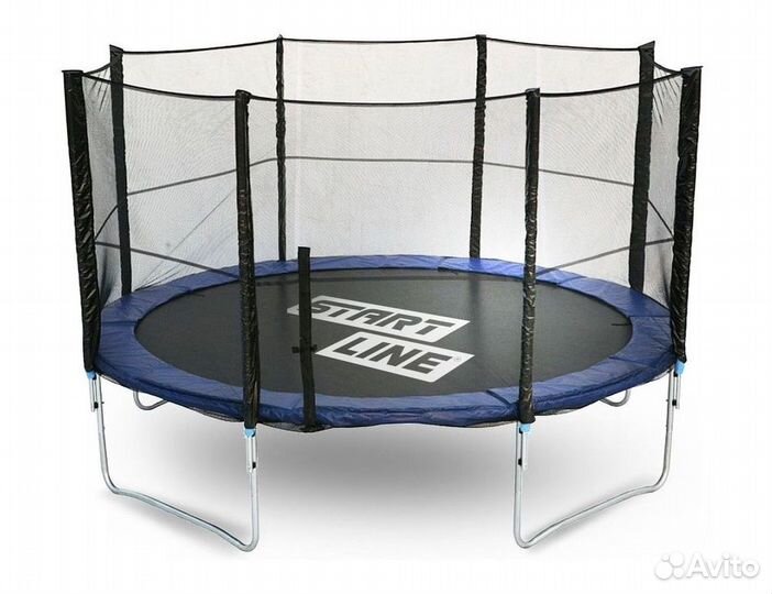 Детский батут с сеткой 12 футов (3,66 метра) новый