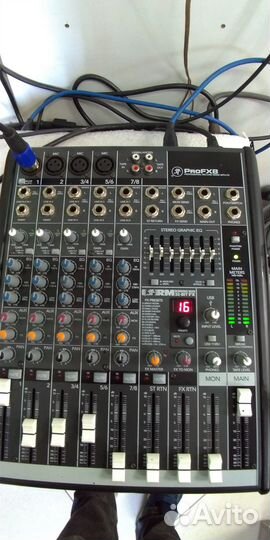 Микшерный пульт ProFX8 mackie, Soundcraft mpmi