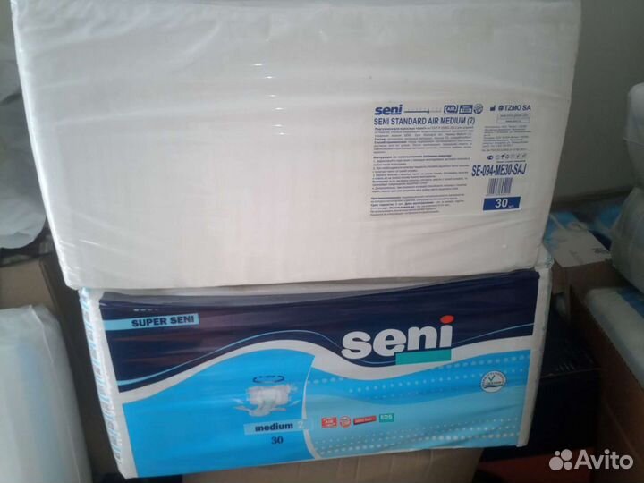 Памперсы для взрослых seni