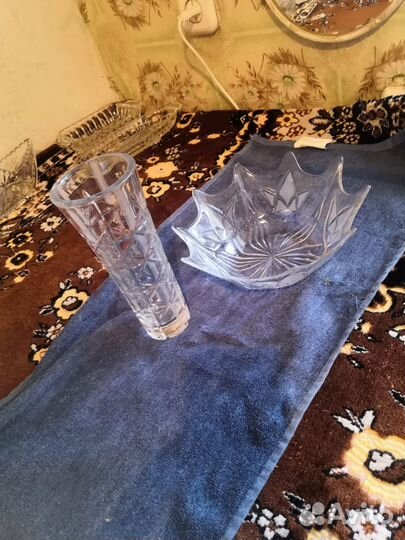 Ваза хрустальная СССР