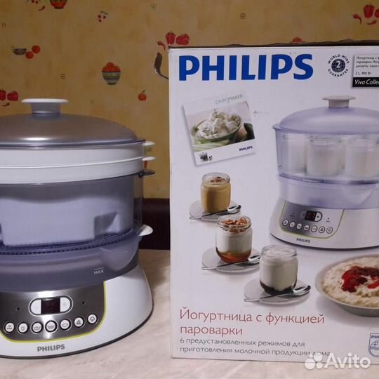 Йогуртница Philips с функцией пароварки