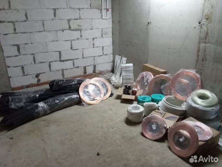 Закладка трассы под сплит систему