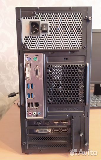 Игровой пк intel g4600/8gb/1050ti/ssd500gb