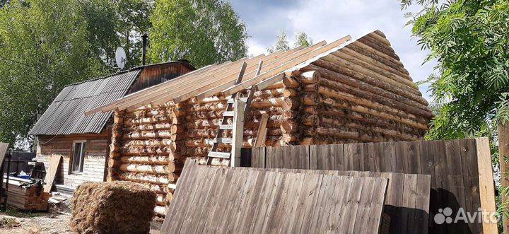 Срубы домов и бань