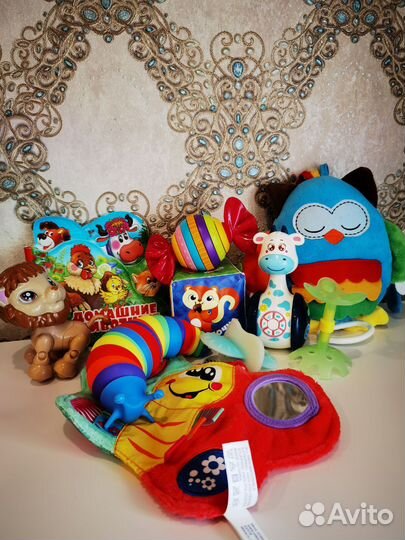 Детские игрушки до 1 года пакетом