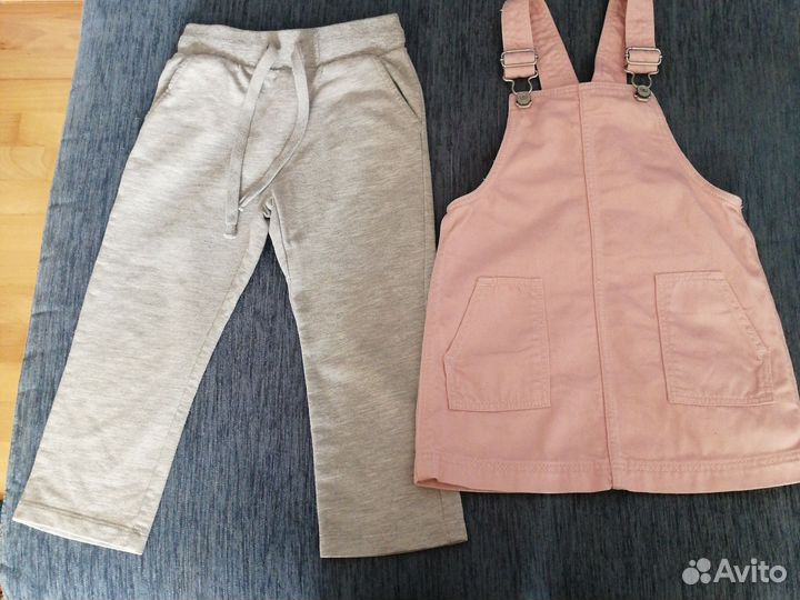 Одежда для девочки пакетом 104см