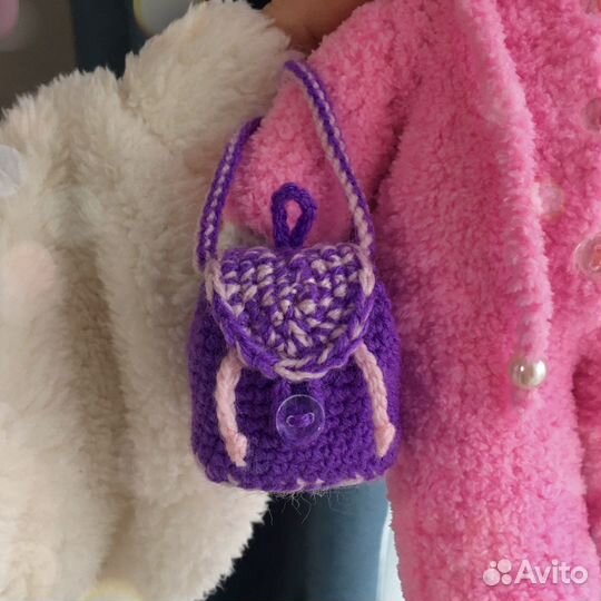 Вязаные игрушки зайка