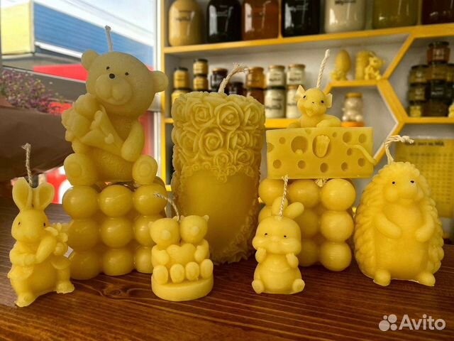 Свечи из натурального воска