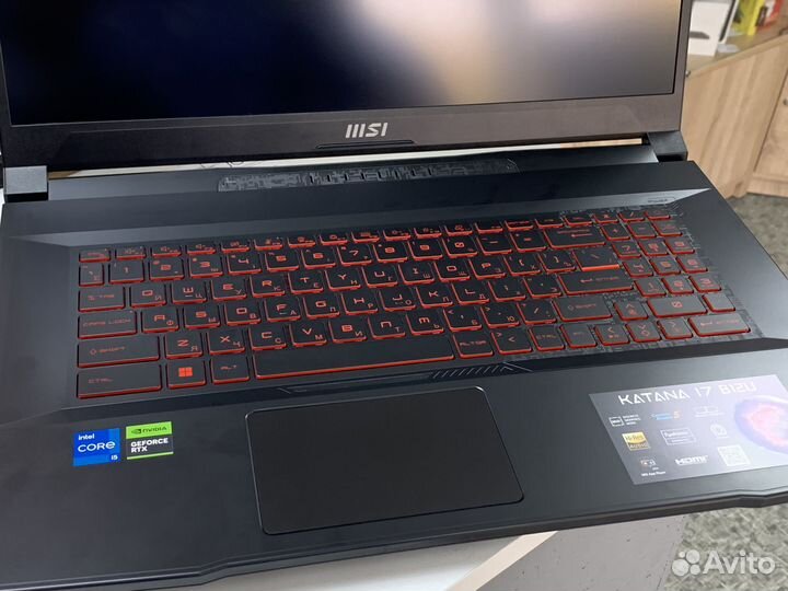 Новый Msi Katana gf76 (i5 12th, RTX 3050)