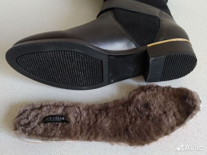 Сапоги женские новые зима нат. кожа р.37