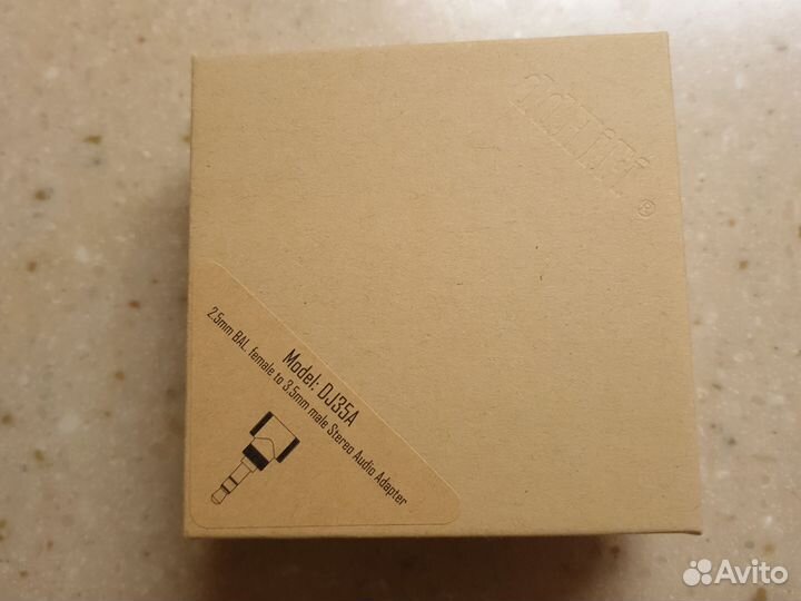 Переходник ddhifi DJ35A (2.5 мм к 3.5 мм)