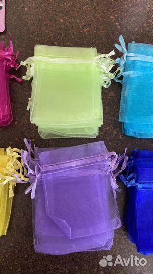 Мешочки огранза 50*70мм для украшений