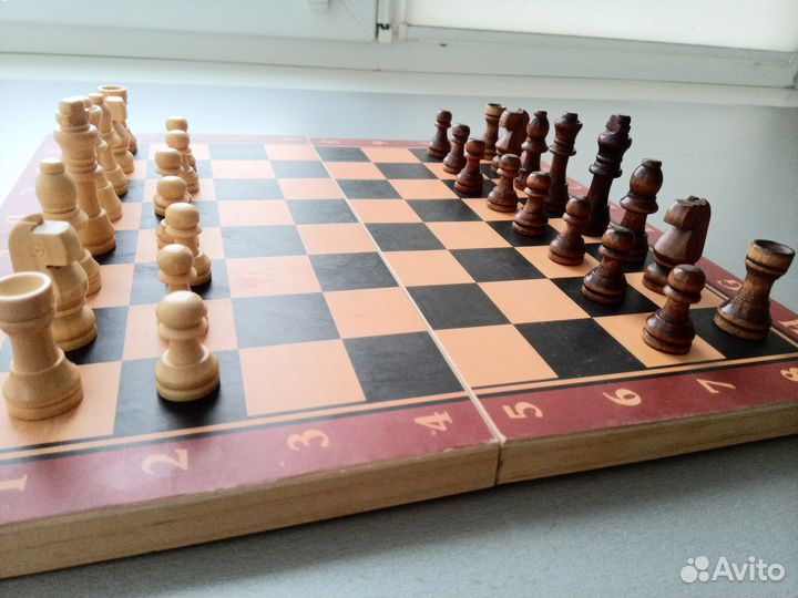 Шахматы, шашки и нарды, 3 в 1