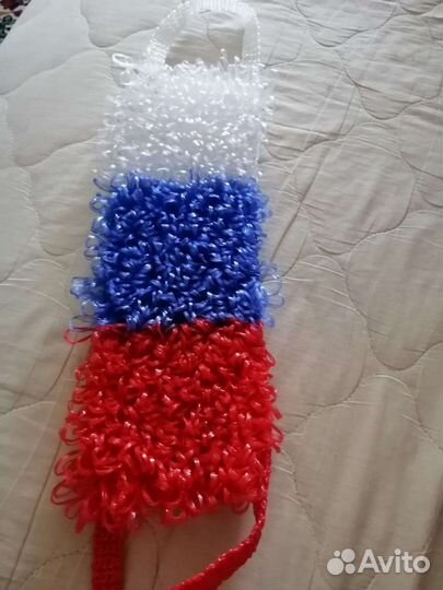 Мочалка ручной работы