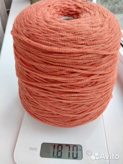 Бобинная пряжа меринос Италия