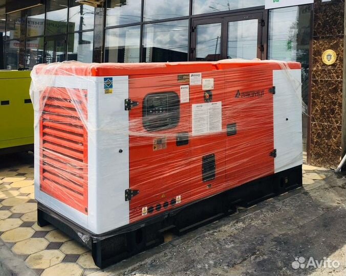 Дизельный генератор 40 кВт в кожухе с авр