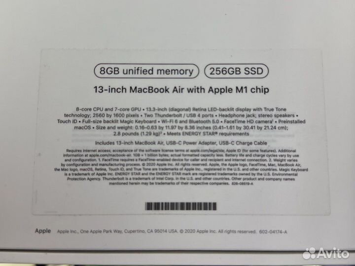 Macbook Air M1 256GB Gold