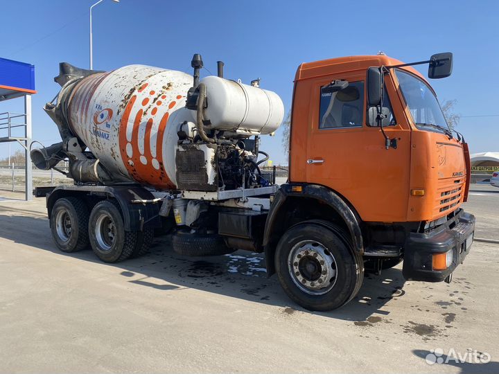 Автобетоносмеситель КАМАЗ 65115, 2008