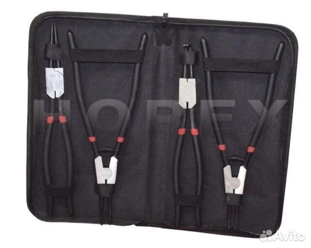 Набор клещей для снятия стопорных колец 13