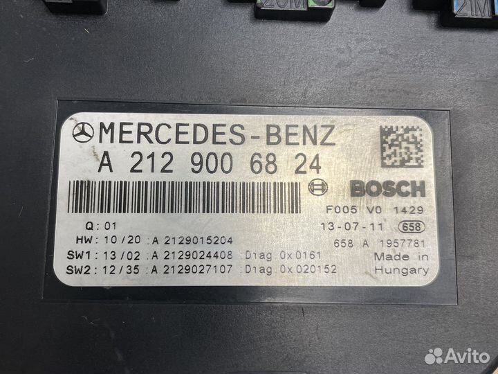 Блок Sam Mercedes glk 204