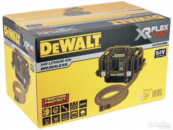 Пылесос DeWalt DCV586MN-XJ