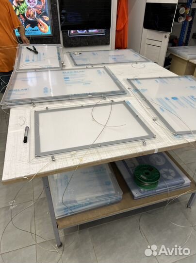 Производство, Кристаллайт, Световая реклама