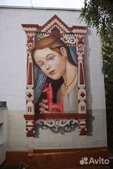 Роспись стен и граффити пенза