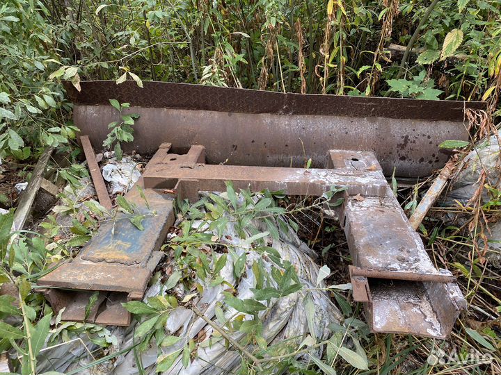 Отвал для уборки снега вилочным автопогрузчиком