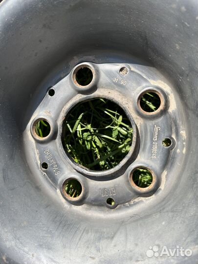 Оригинальные штампованные диски мерседес 6,5Jx15