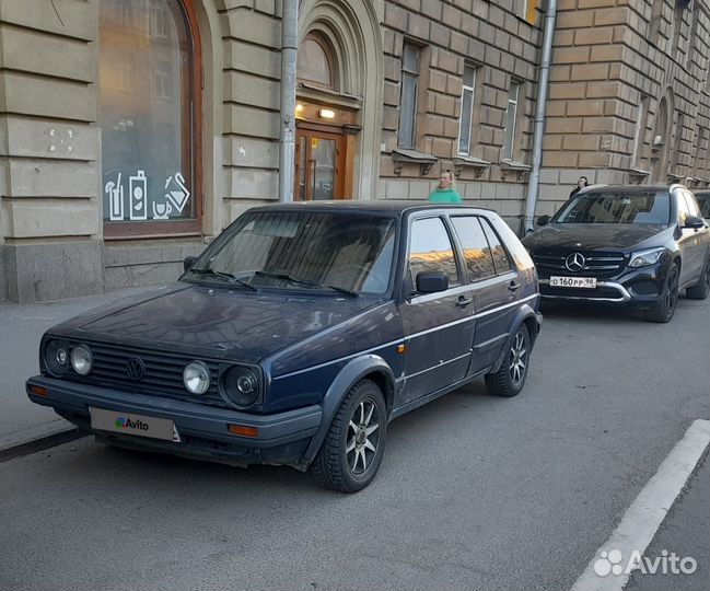 Volkswagen Golf 1.8 AT, 1986, 222 500 км