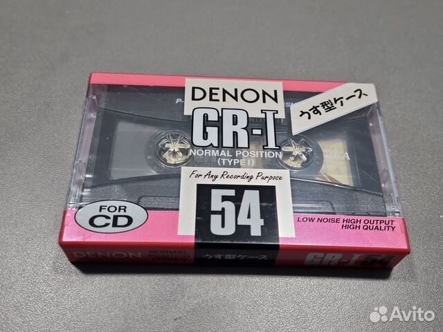 Аудиокассета Denon GR-1
