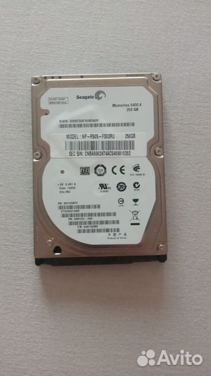 Жесткий диск для ноутбука