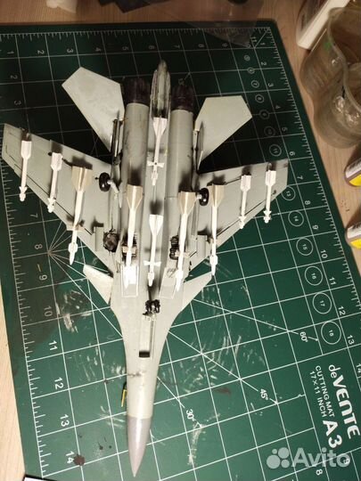 Готовая модель самолёта Су-37