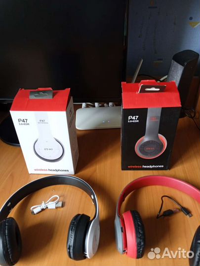 Беспроводные bluetooth наушники Р 47