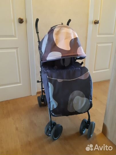 Коляска прогулка трость