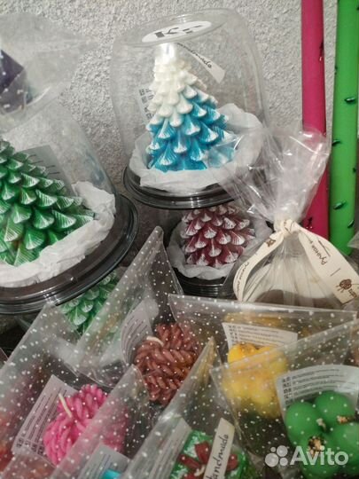 Свечи на новый год