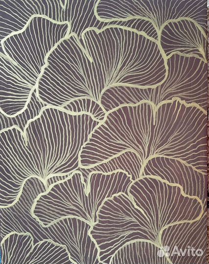 Картина Листья Гинго Интерьерная картина