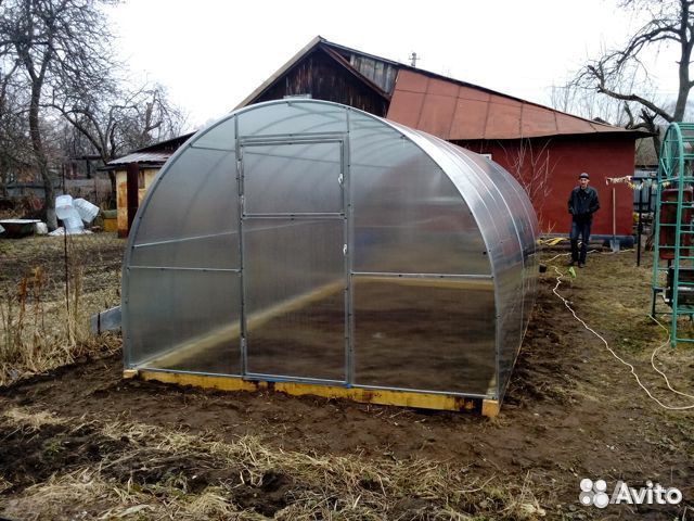 Теплицы усиленные. Арочные, Капельки