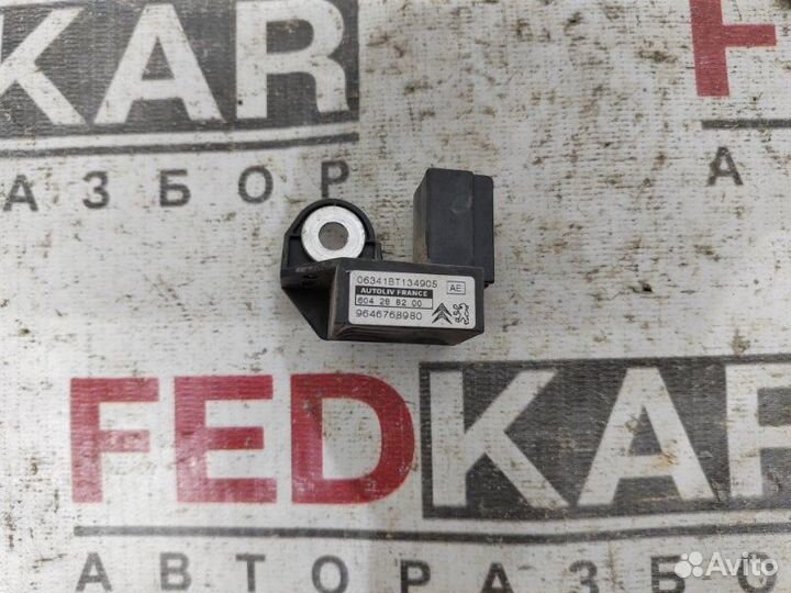 Датчик удара AirBag левый Peugeot 307 3С